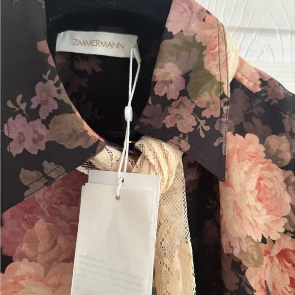 NWT Zimmermann silk blouse - Picture 8 of 16
